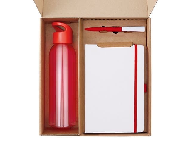 Набор «Bitetime» с бутылкой для воды, блокнотом, ручкой и ланчбоксом — фото 2