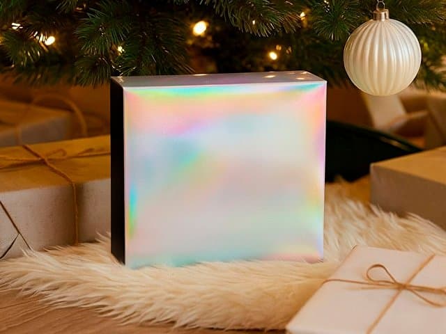 Подарочная коробка с голографическим шубером «Aurora», L — фото 6