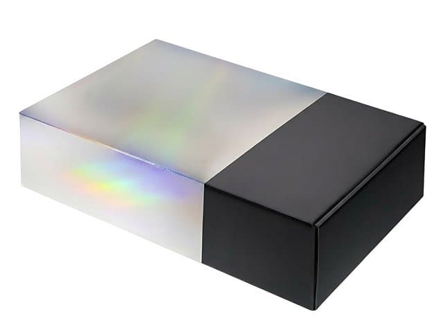 Подарочная коробка с голографическим шубером «Aurora», L — фото 2