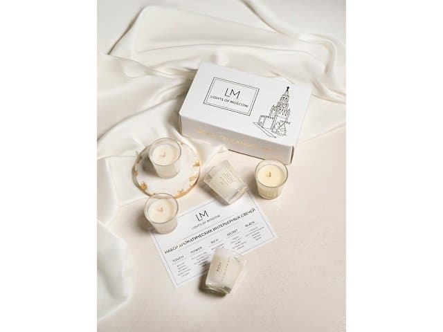 Набор ароматических свечей, 5*50 мл — фото 5