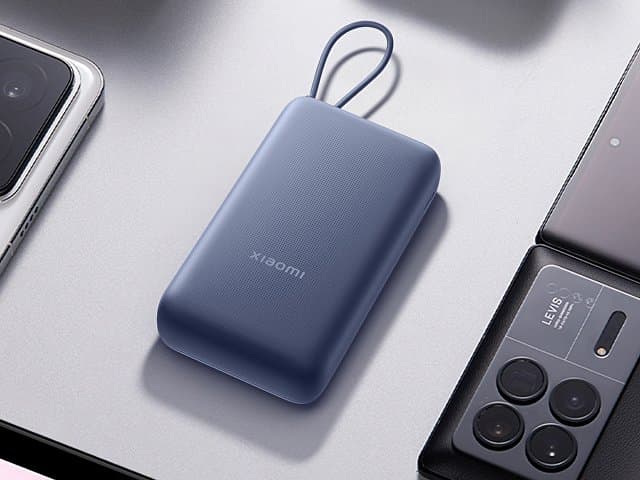 Внешний аккумулятор со встроенным кабелем Xiaomi 33W Power Bank (Integrated Cable), 20000 мАч — фото 3