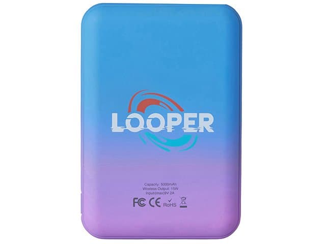 Беспроводное зарядное устройство с возможностью изготовления корпуса с градиентом по индивидуальному дизайну клиента — фото 4