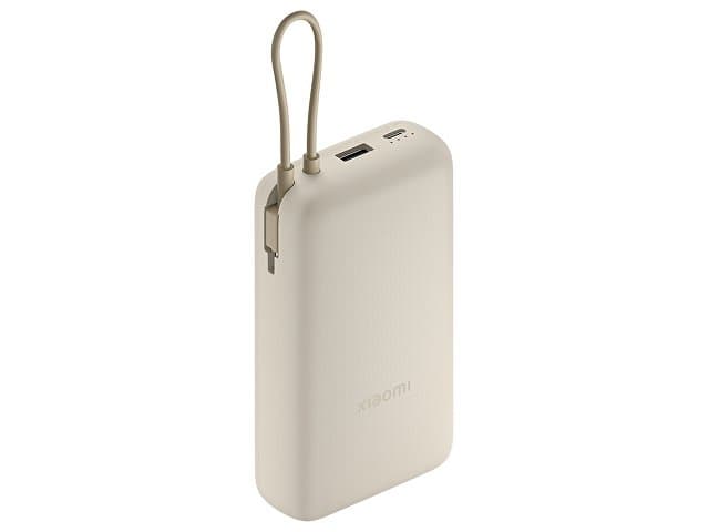 Внешний аккумулятор со встроенным кабелем Xiaomi 33W Power Bank (Integrated Cable), 20000 мАч — фото 2
