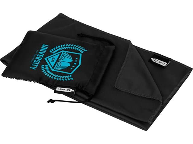 Охлаждающее полотенце «Raquel» из переработанного ПЭТ в мешочке — фото 4