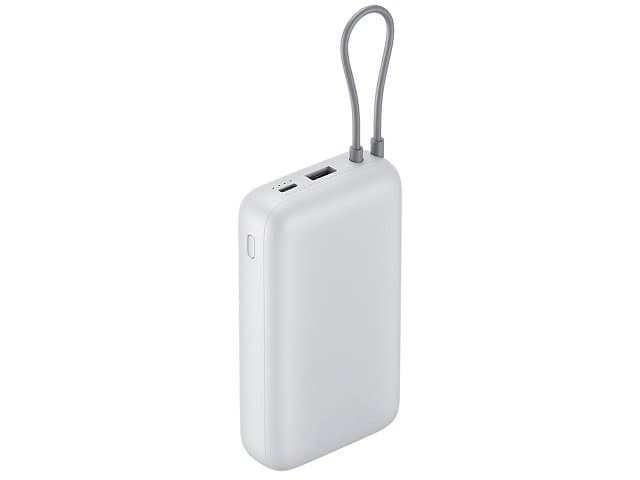 Внешний аккумулятор с встроенным кабелем Xiaomi Power Bank (Integrated Cable), 20000 мАч — фото 2
