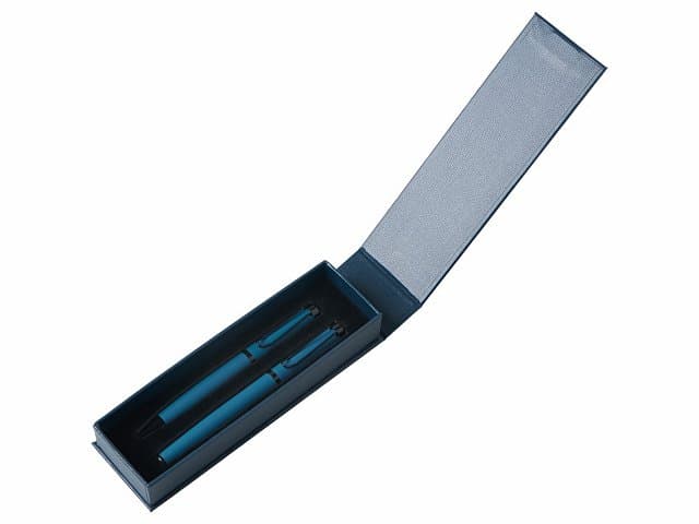 Подарочный набор из 2-х ручек «Black Lama» soft-touch — фото 2