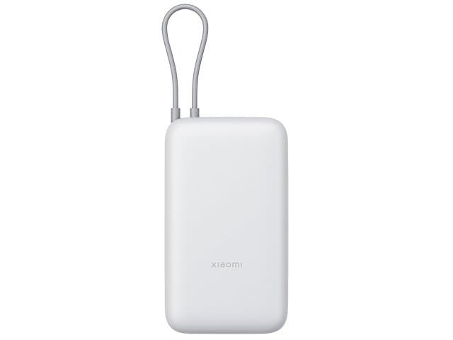 Внешний аккумулятор с встроенным кабелем Xiaomi Power Bank (Integrated Cable), 20000 мАч — фото 3