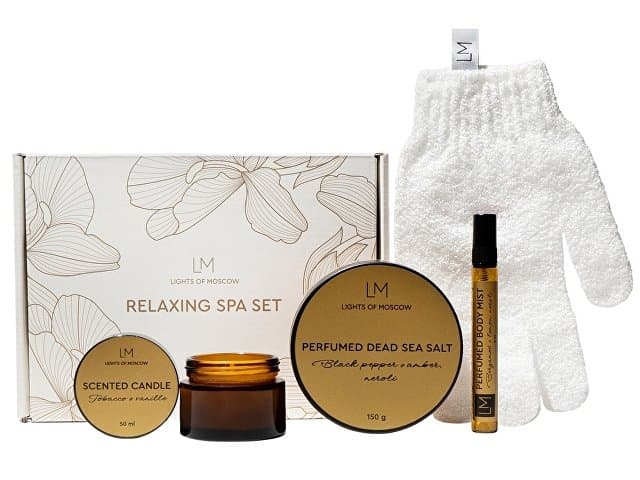 Парфюмированный спа-набор с лого Lights of Moscow